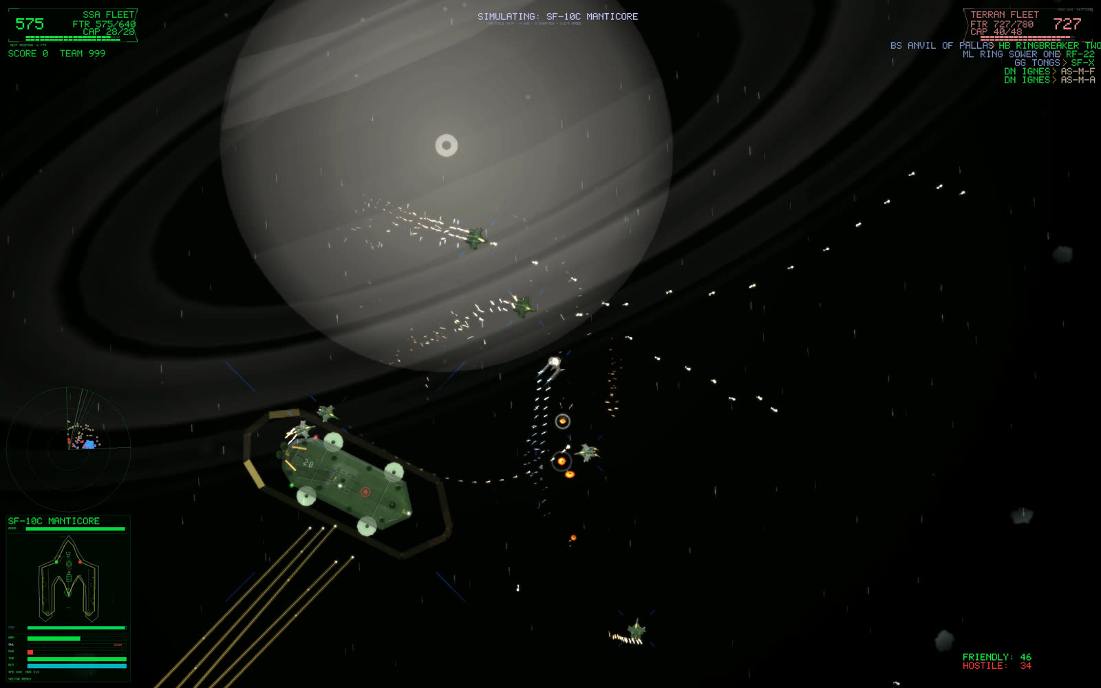 In-game screenshot: Anvil Assault, frame one
