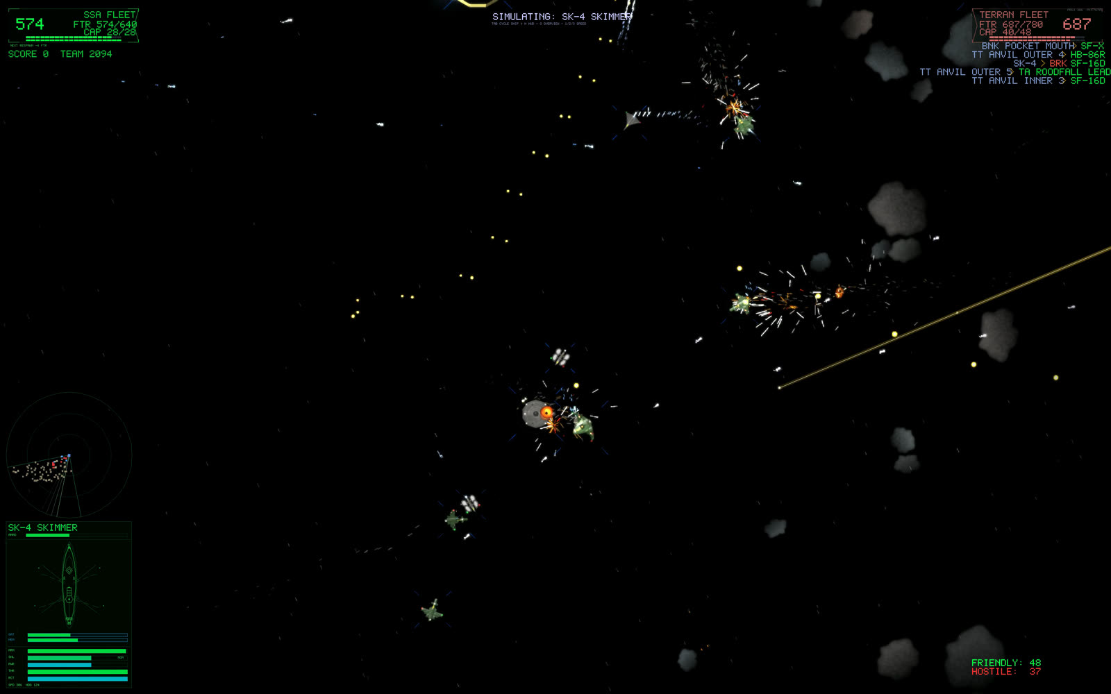 In-game screenshot: Anvil Assault, frame two