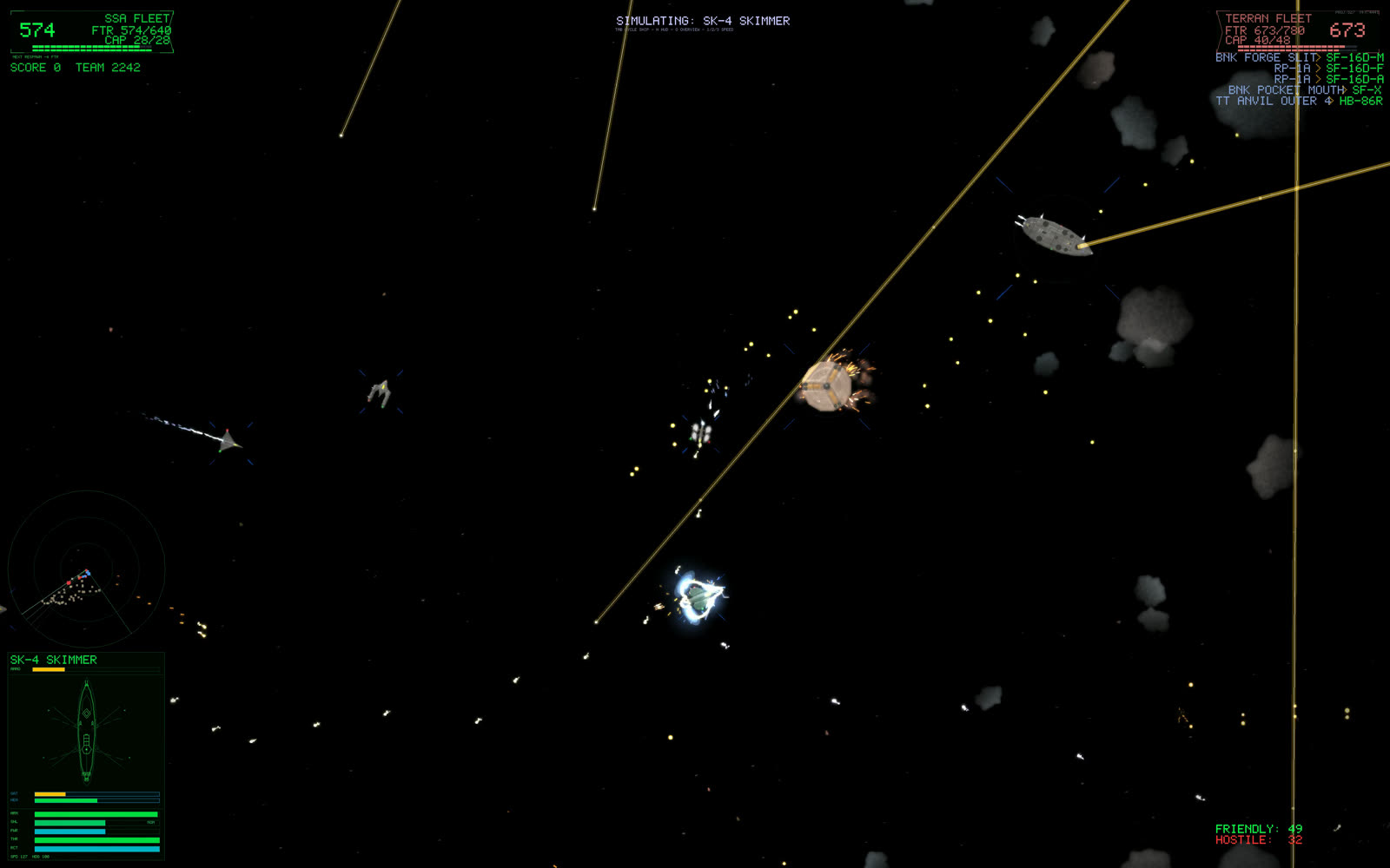 In-game screenshot: Anvil Assault, frame three