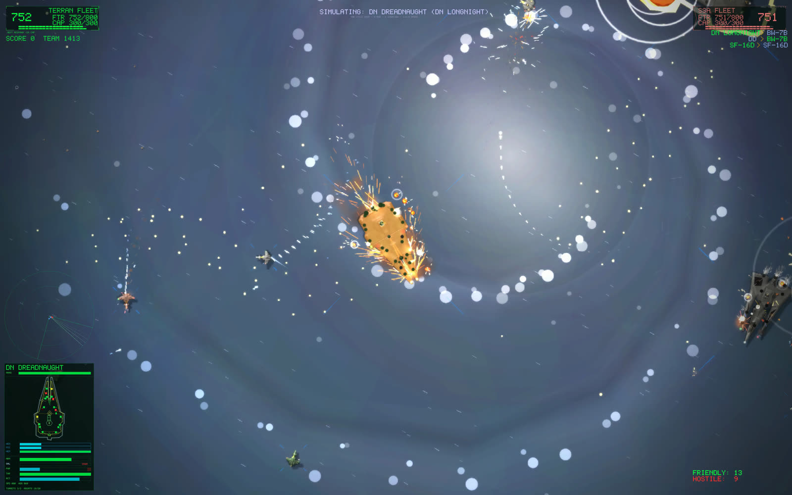 In-game screenshot: Storm Broadside, frame three