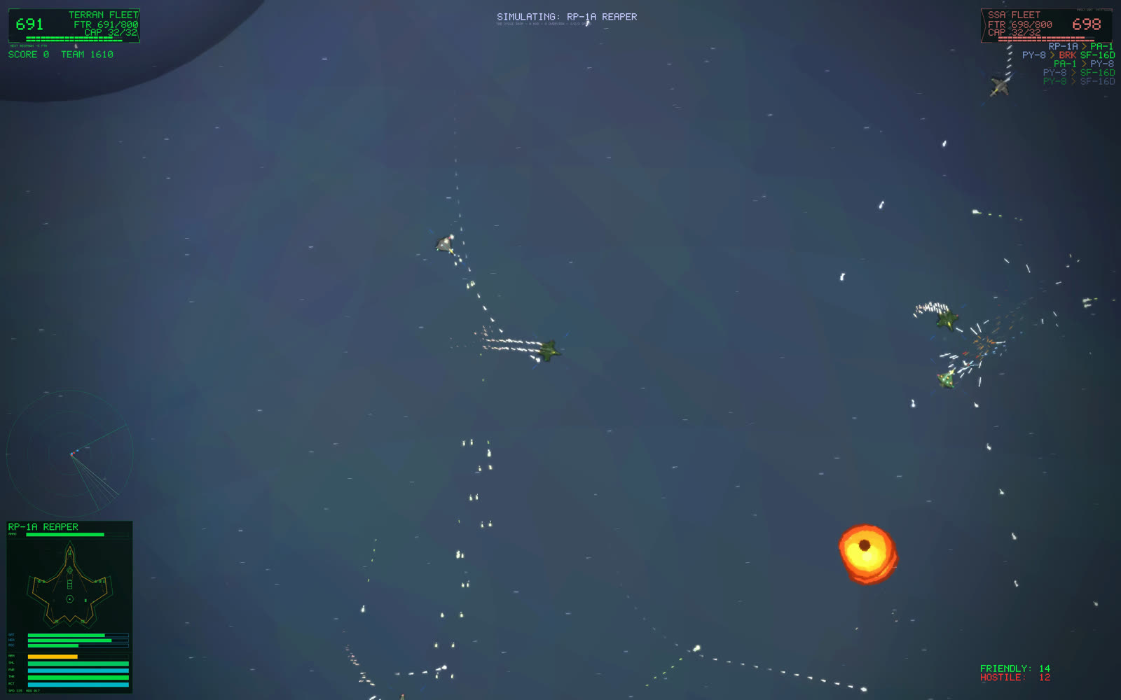 In-game screenshot: Storm Cloudfire, frame two